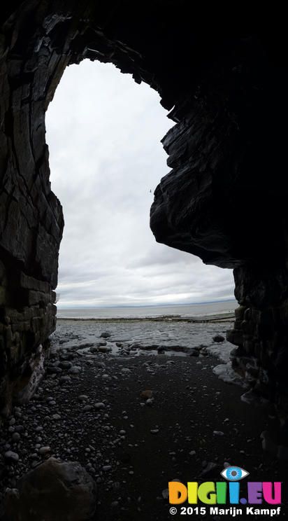 FZ012609-34 View from cave to beach